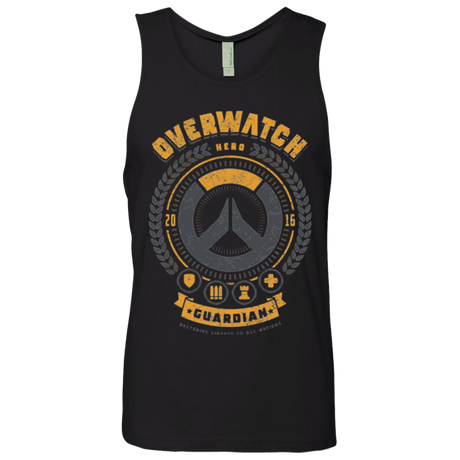 T-Shirts Black / Small Guardian Hero Men's Premium Tank Top
