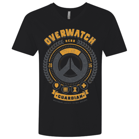 T-Shirts Black / X-Small Guardian Hero Men's Premium V-Neck