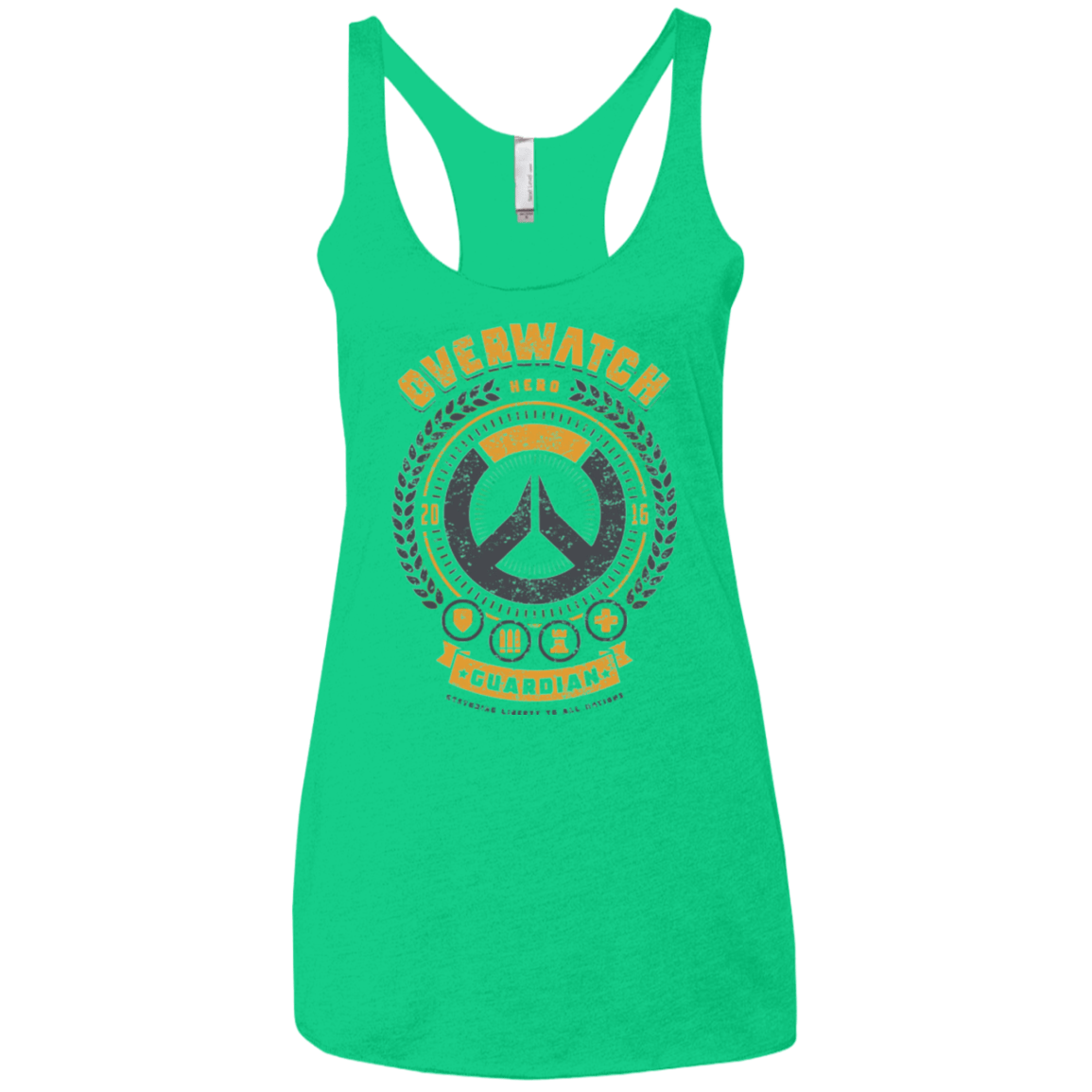 Guardian Hero Women's Triblend Racerback Tank