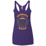 T-Shirts Purple / X-Small Guardian Hero Women's Triblend Racerback Tank