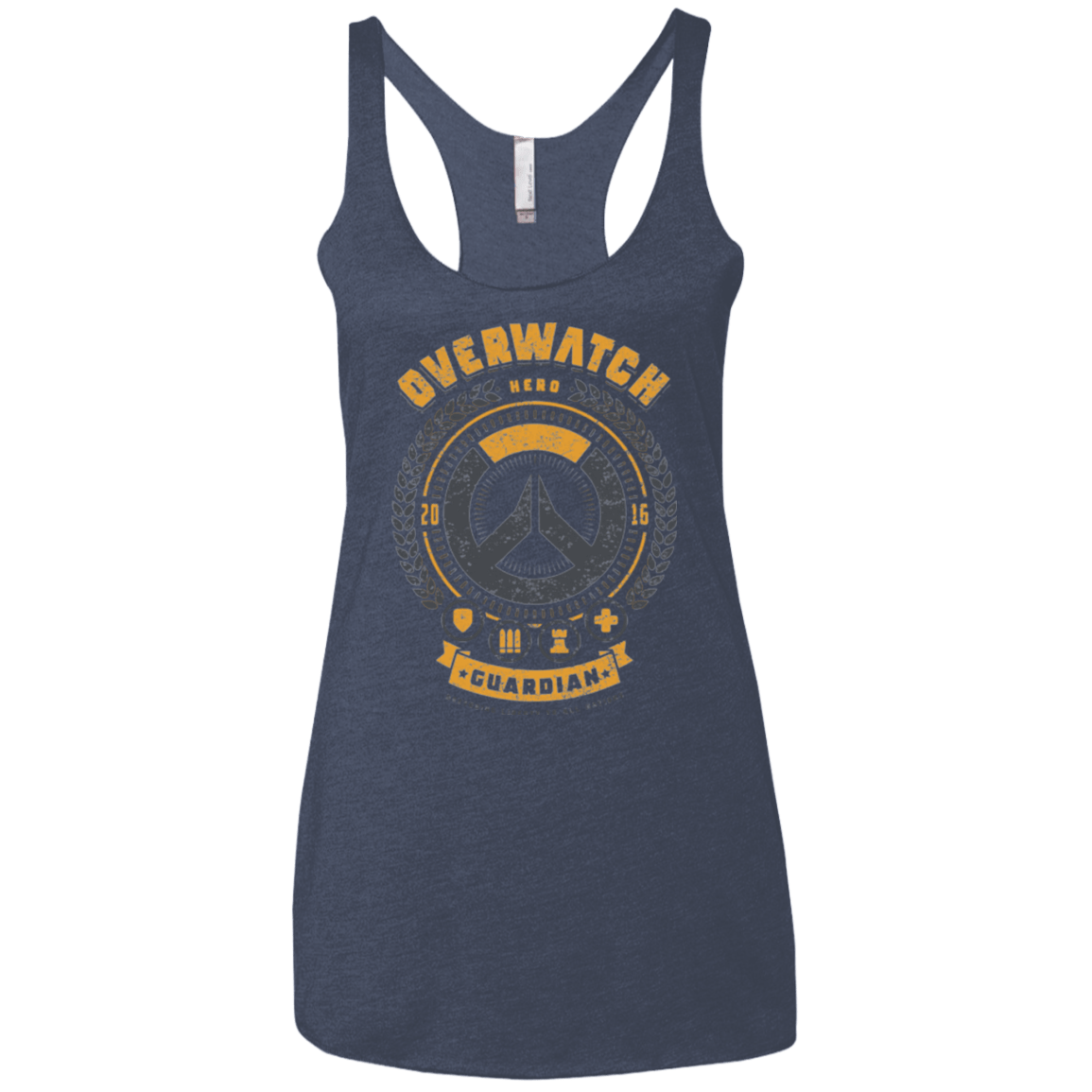 Guardian Hero Women's Triblend Racerback Tank