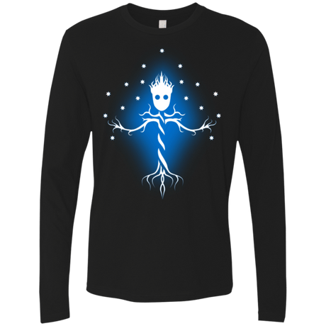 T-Shirts Black / Small Guardian Tree of The Galaxy Men's Premium Long Sleeve