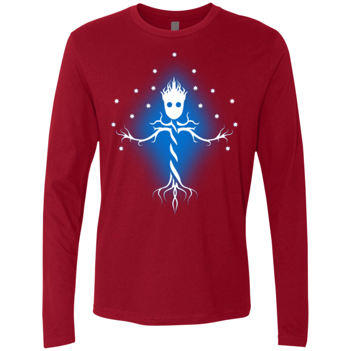 T-Shirts Cardinal / Small Guardian Tree of The Galaxy Men's Premium Long Sleeve