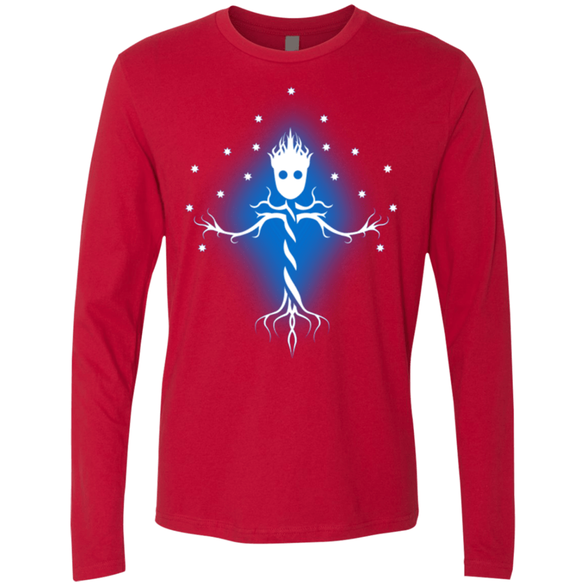 T-Shirts Red / Small Guardian Tree of The Galaxy Men's Premium Long Sleeve