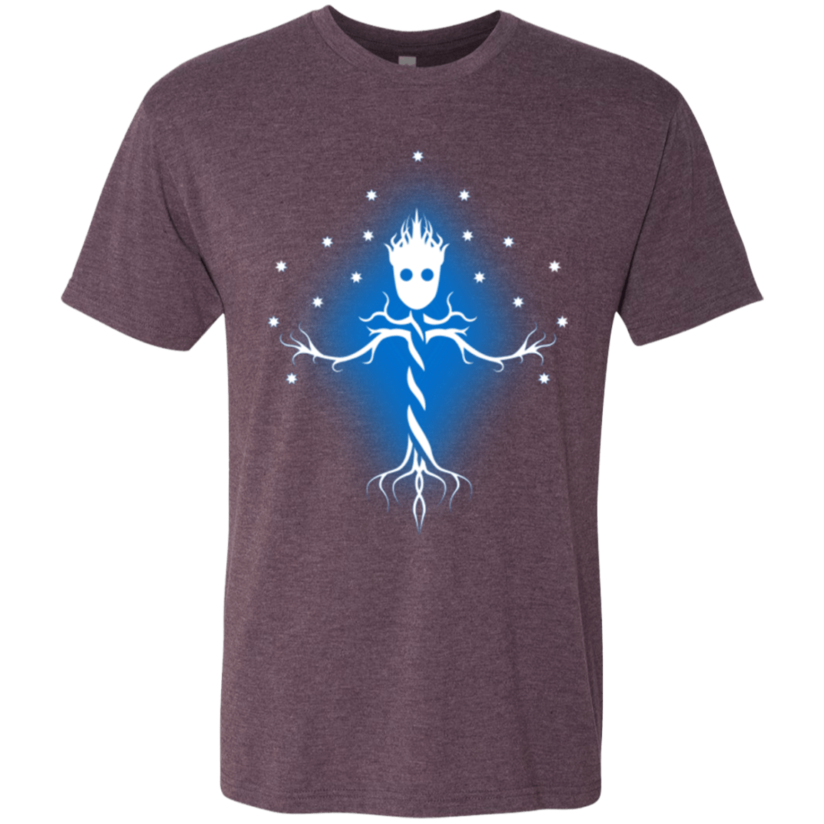 T-Shirts Vintage Purple / Small Guardian Tree of The Galaxy Men's Triblend T-Shirt