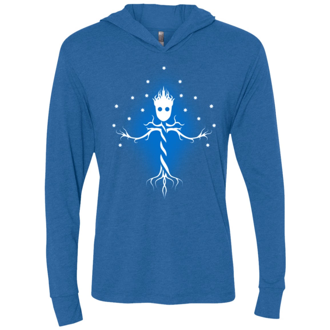 T-Shirts Vintage Royal / X-Small Guardian Tree of The Galaxy Triblend Long Sleeve Hoodie Tee