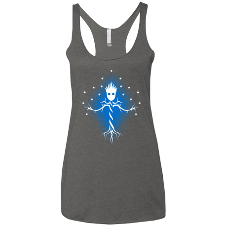 T-Shirts Premium Heather / X-Small Guardian Tree of The Galaxy Women's Triblend Racerback Tank