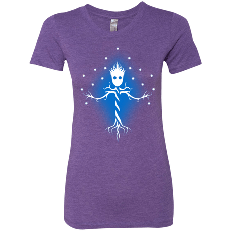 T-Shirts Purple Rush / Small Guardian Tree of The Galaxy Women's Triblend T-Shirt