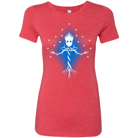 T-Shirts Vintage Red / Small Guardian Tree of The Galaxy Women's Triblend T-Shirt