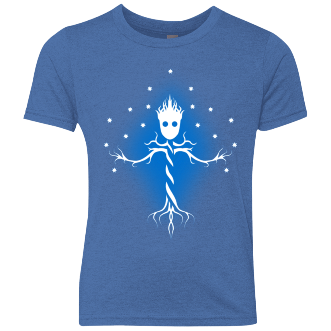 T-Shirts Vintage Royal / YXS Guardian Tree of The Galaxy Youth Triblend T-Shirt