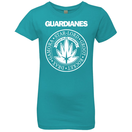 T-Shirts Tahiti Blue / YXS Guardianes Girls Premium T-Shirt