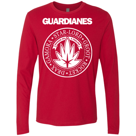 T-Shirts Red / Small Guardianes Men's Premium Long Sleeve