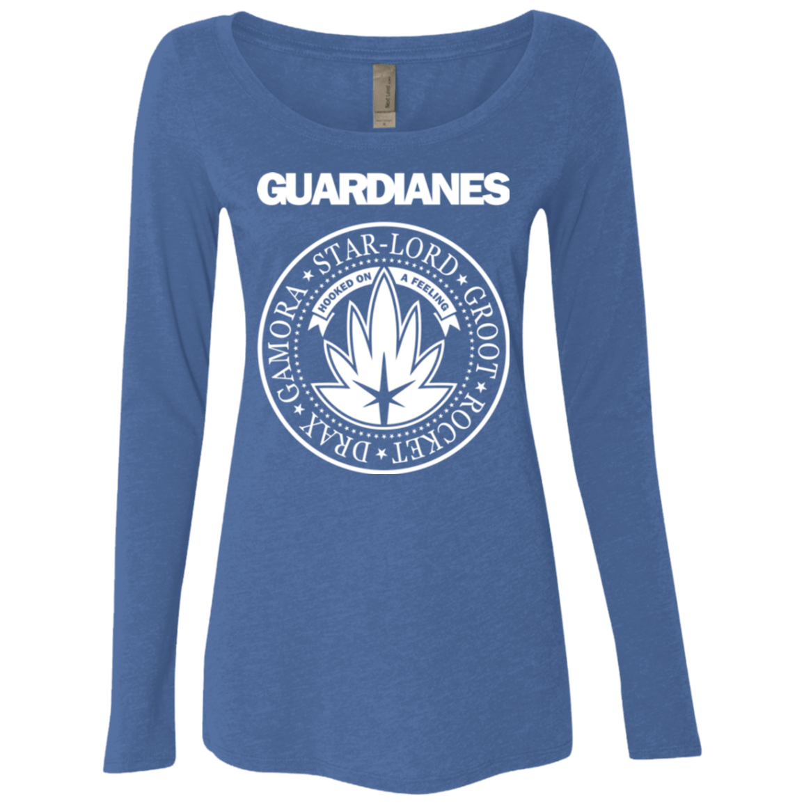 T-Shirts Vintage Royal / Small Guardianes Women's Triblend Long Sleeve Shirt