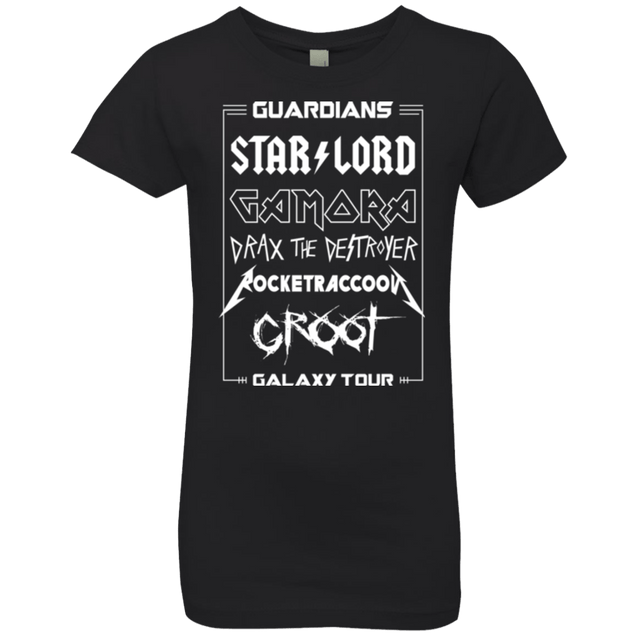 T-Shirts Black / YXS Guardians Galaxy Tour Girls Premium T-Shirt