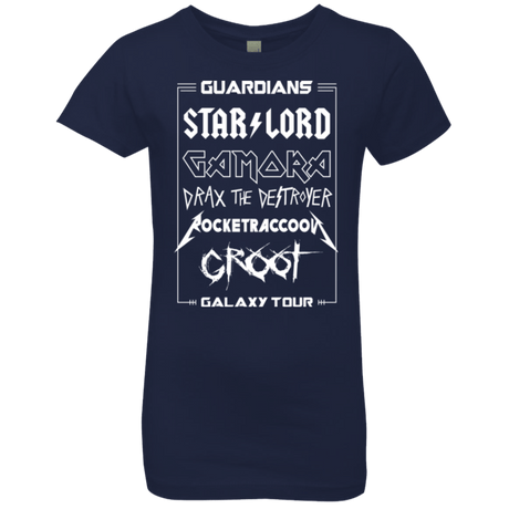 T-Shirts Midnight Navy / YXS Guardians Galaxy Tour Girls Premium T-Shirt