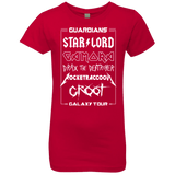 T-Shirts Red / YXS Guardians Galaxy Tour Girls Premium T-Shirt