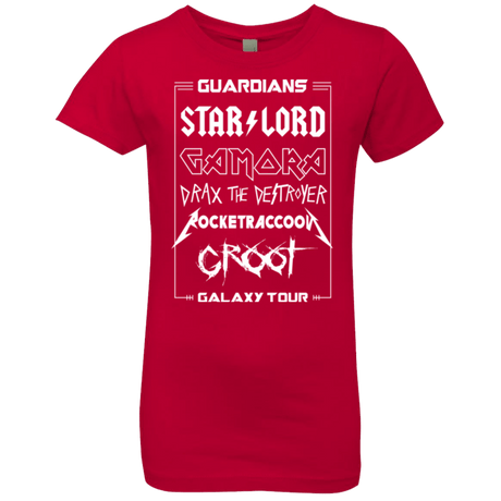 T-Shirts Red / YXS Guardians Galaxy Tour Girls Premium T-Shirt