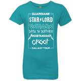 T-Shirts Tahiti Blue / YXS Guardians Galaxy Tour Girls Premium T-Shirt