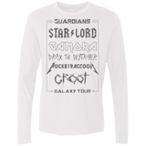 T-Shirts White / Small Guardians Galaxy Tour Grunge Men's Premium Long Sleeve