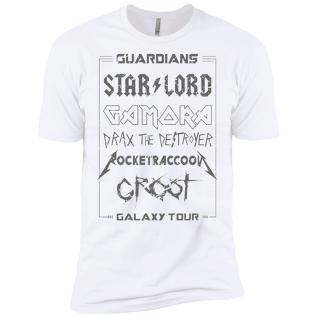 T-Shirts White / X-Small Guardians Galaxy Tour Grunge Men's Premium T-Shirt