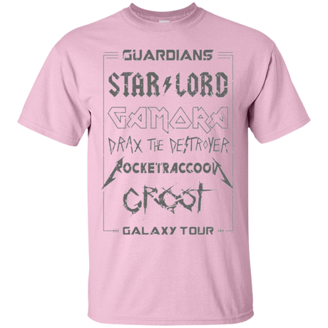 T-Shirts Light Pink / Small Guardians Galaxy Tour Grunge T-Shirt