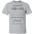 T-Shirts Sport Grey / Small Guardians Galaxy Tour Grunge T-Shirt