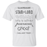 T-Shirts White / Small Guardians Galaxy Tour Grunge T-Shirt