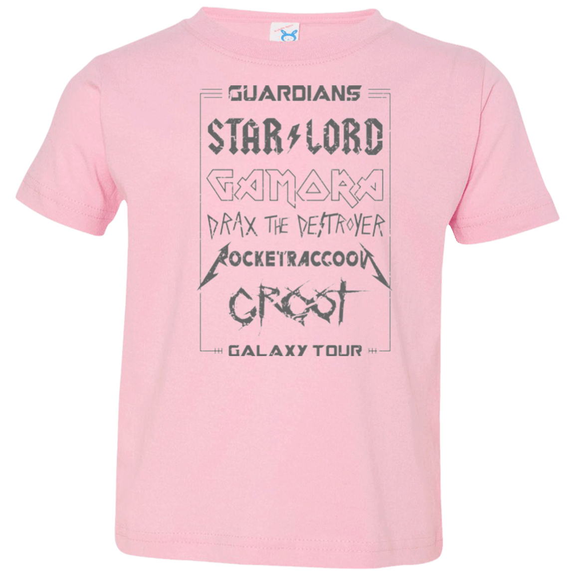 T-Shirts Pink / 2T Guardians Galaxy Tour Grunge Toddler Premium T-Shirt