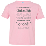 T-Shirts Pink / 2T Guardians Galaxy Tour Grunge Toddler Premium T-Shirt