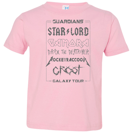 T-Shirts Pink / 2T Guardians Galaxy Tour Grunge Toddler Premium T-Shirt