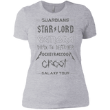 T-Shirts Heather Grey / X-Small Guardians Galaxy Tour Grunge Women's Premium T-Shirt