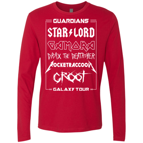 T-Shirts Red / Small Guardians Galaxy Tour Men's Premium Long Sleeve