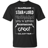 T-Shirts Black / Small Guardians Galaxy Tour T-Shirt