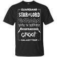T-Shirts Black / Small Guardians Galaxy Tour T-Shirt