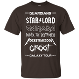 T-Shirts Dark Chocolate / Small Guardians Galaxy Tour T-Shirt