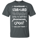 T-Shirts Dark Heather / Small Guardians Galaxy Tour T-Shirt