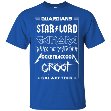 T-Shirts Royal / Small Guardians Galaxy Tour T-Shirt