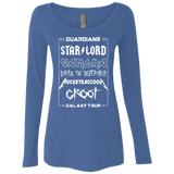 Guardians Galaxy Tour Women's Triblend Long Sleeve Shirt