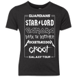 T-Shirts Vintage Black / YXS Guardians Galaxy Tour Youth Triblend T-Shirt