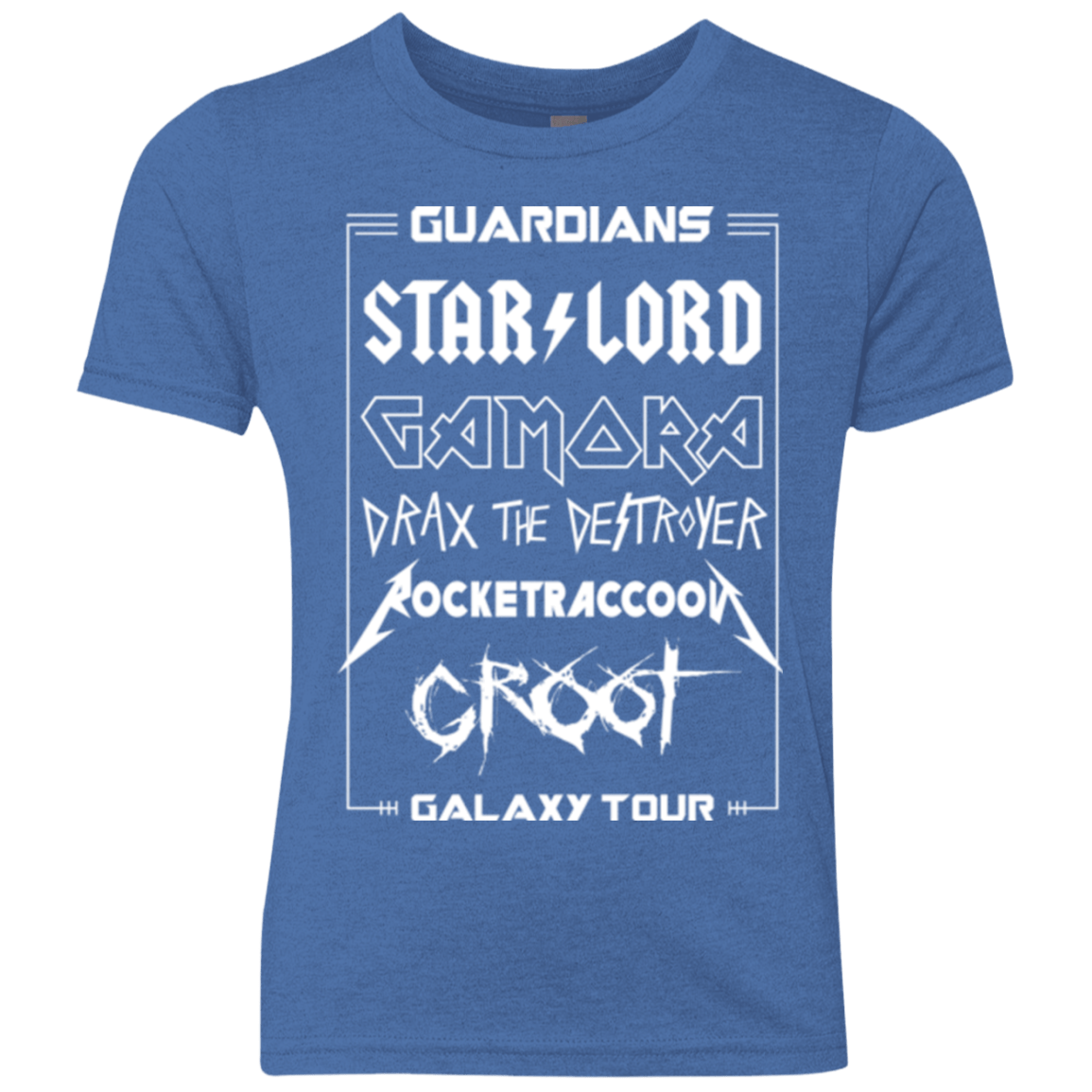Guardians Galaxy Tour Youth Triblend T-Shirt