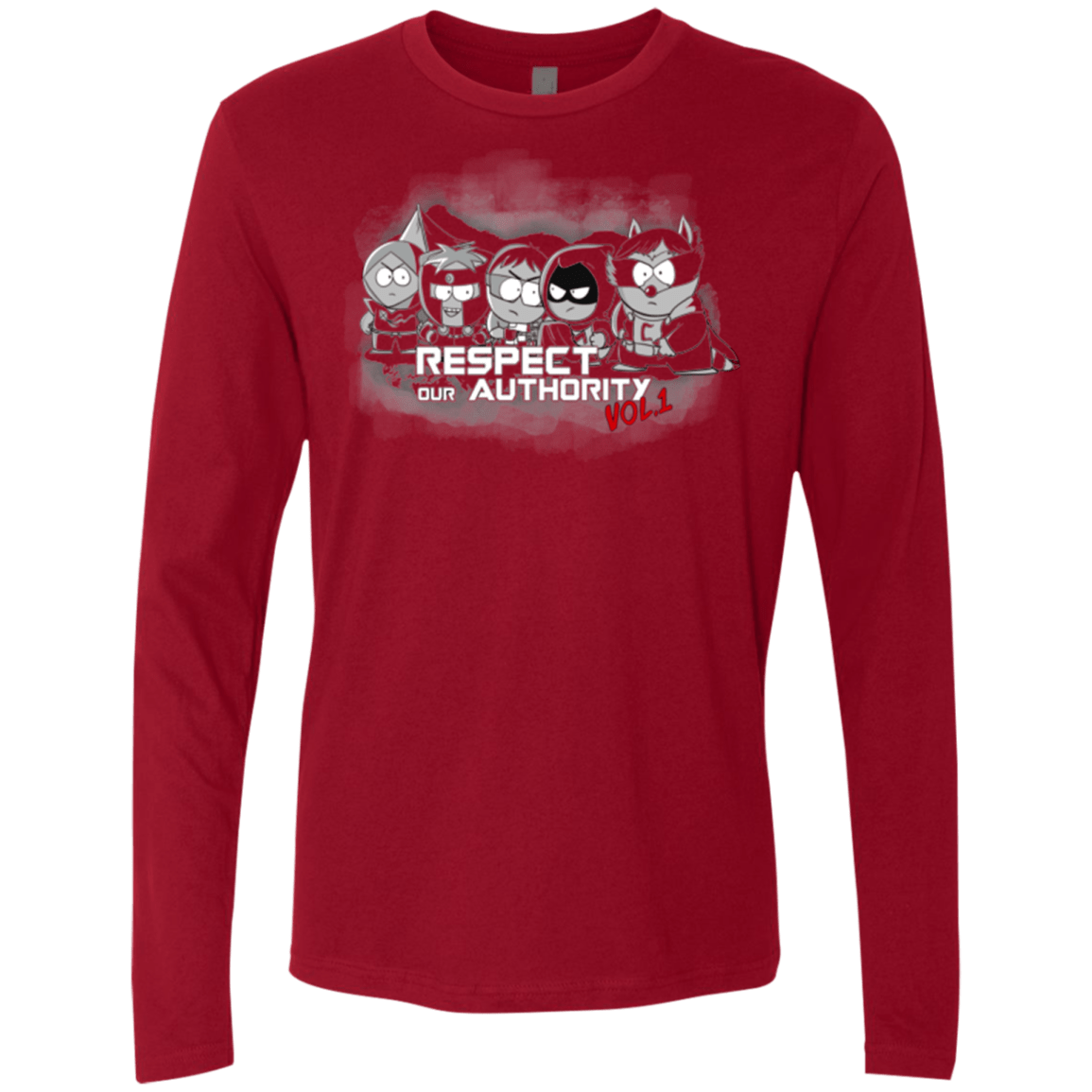 T-Shirts Cardinal / S Guardians of AU2 Men's Premium Long Sleeve