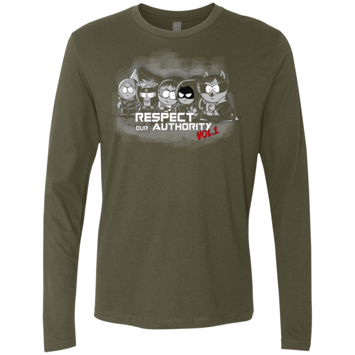 T-Shirts Military Green / S Guardians of AU2 Men's Premium Long Sleeve