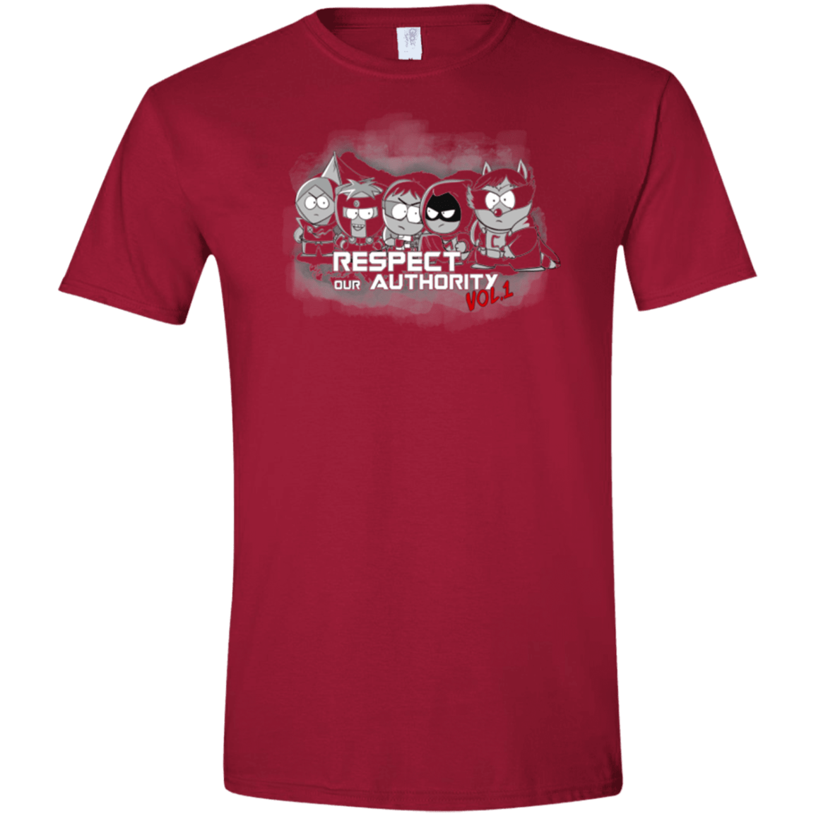 T-Shirts Cardinal Red / S Guardians of AU2 Men's Semi-Fitted Softstyle