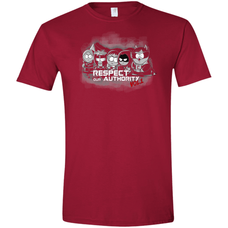 T-Shirts Cardinal Red / S Guardians of AU2 Men's Semi-Fitted Softstyle