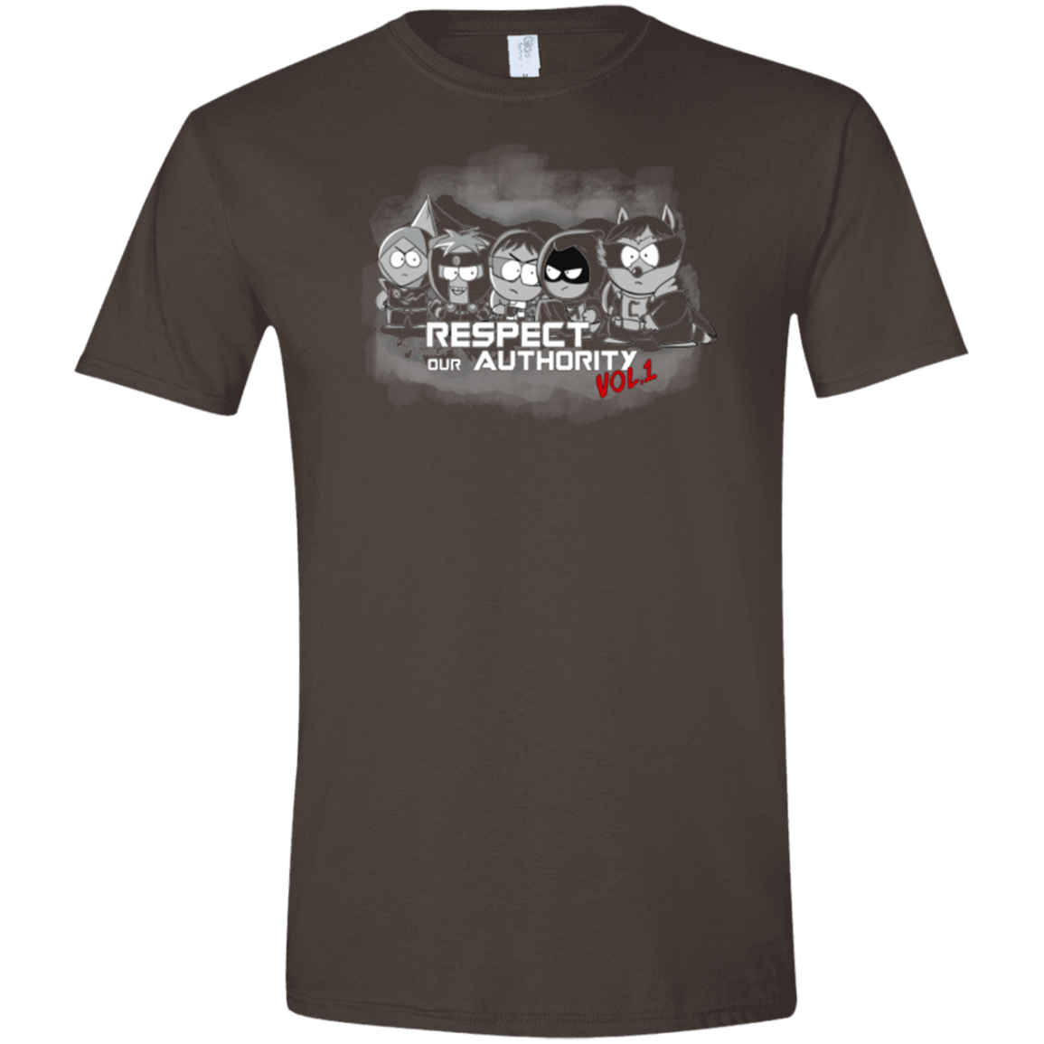 T-Shirts Dark Chocolate / S Guardians of AU2 Men's Semi-Fitted Softstyle