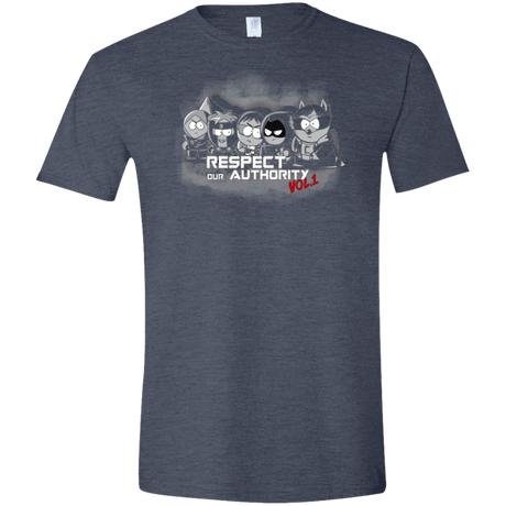 T-Shirts Heather Navy / S Guardians of AU2 Men's Semi-Fitted Softstyle