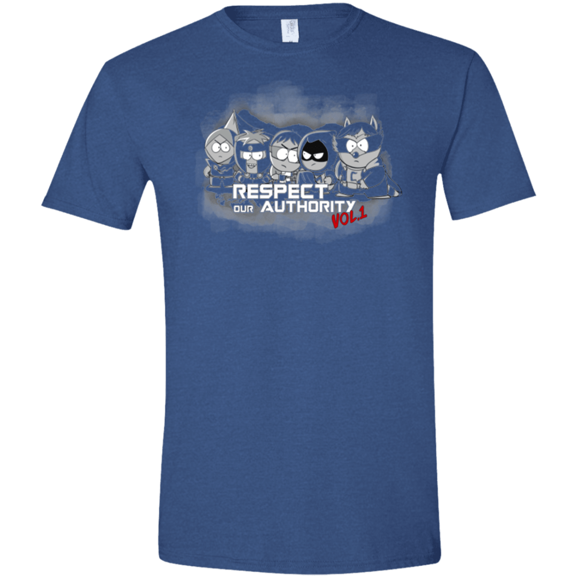 T-Shirts Heather Royal / X-Small Guardians of AU2 Men's Semi-Fitted Softstyle