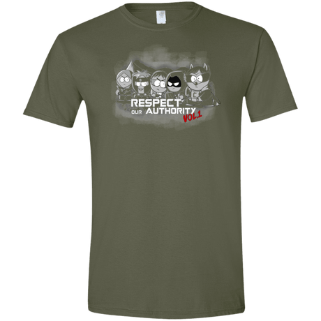 T-Shirts Military Green / S Guardians of AU2 Men's Semi-Fitted Softstyle