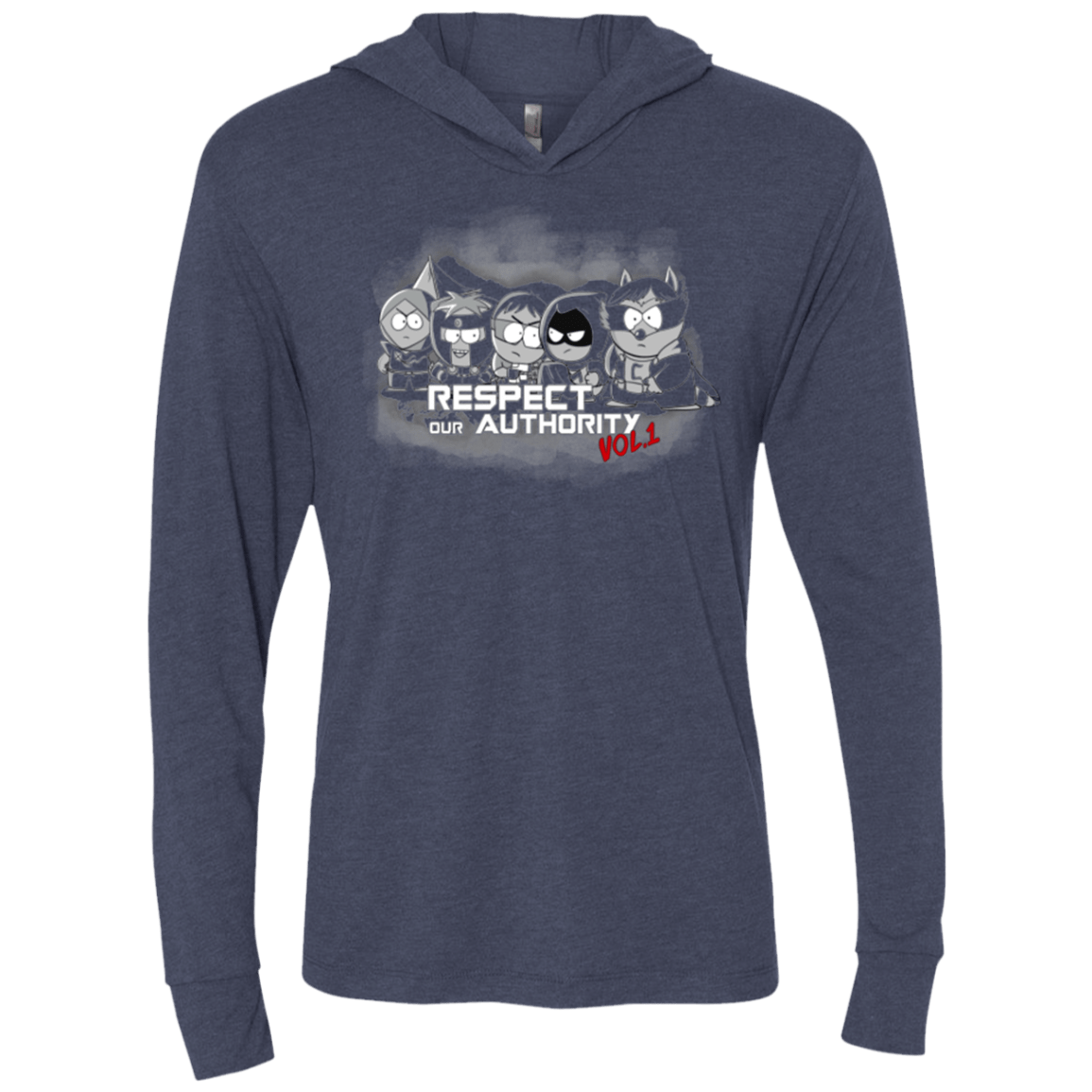 T-Shirts Vintage Navy / X-Small Guardians of AU2 Triblend Long Sleeve Hoodie Tee