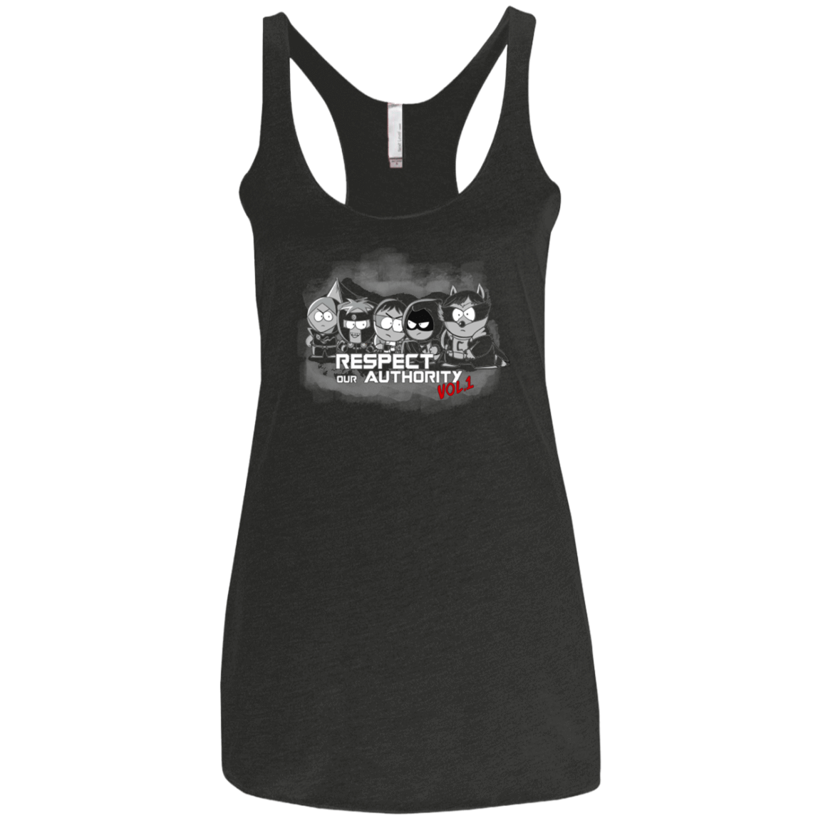 T-Shirts Vintage Black / X-Small Guardians of AU2 Women's Triblend Racerback Tank